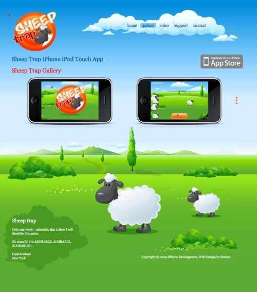 Sheep Trap - приложение за iPhone и iPod Touch