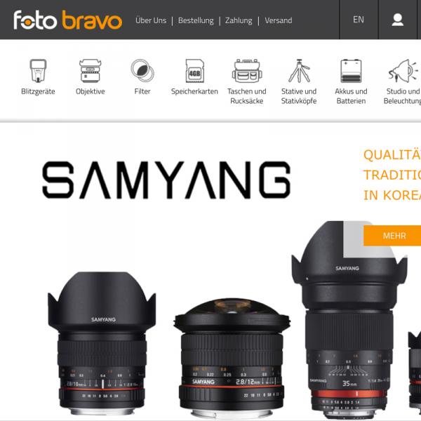 Електронен магазин Fotobravo