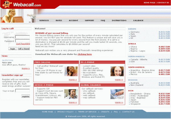 Webacall